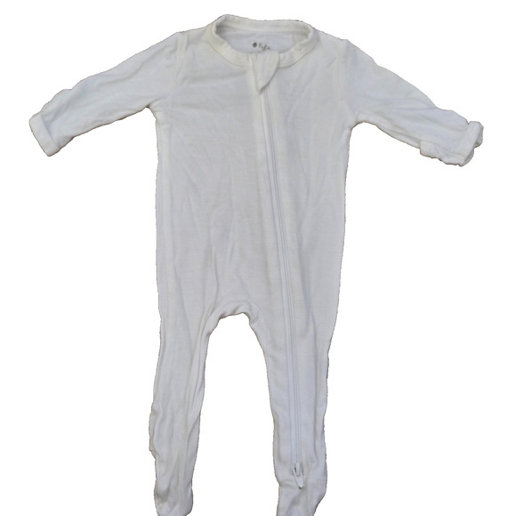 KYTE Soft Bamboo Viscose Zippered Footie Overall PREMIE Unisex Classic - Picture 1 of 5